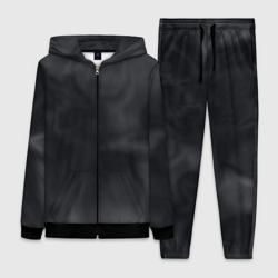 Тёмный серый дымчатый – Женский костюм 3D с принтом купить со скидкой в -21%