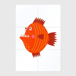 Зубастая рыба – Магнитный плакат 2Х3 с принтом купить