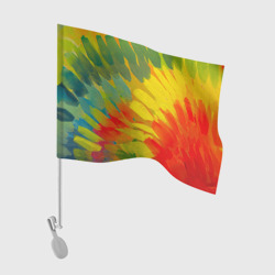 абстракция цветение акрил – Флаг для автомобиля с принтом купить