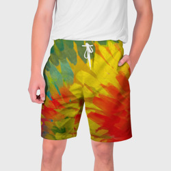 абстракция цветение акрил – Мужские шорты 3D с принтом купить