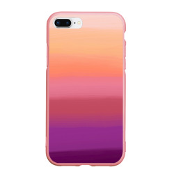 Абстракция градиент на закате дня – Чехол для iPhone 7Plus/8 Plus матовый с принтом купить