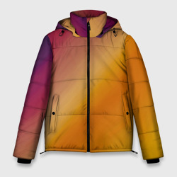 Абстракция солнечный луч – Мужская зимняя куртка 3D с принтом купить