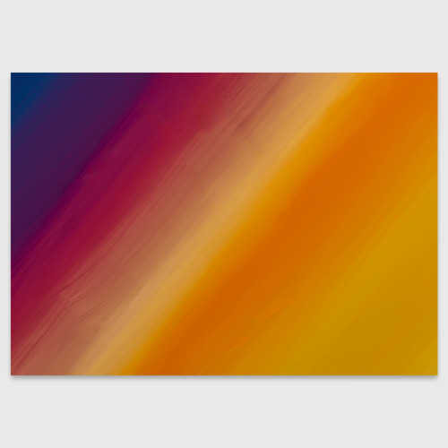 Поздравительная открытка с принтом Абстракция солнечный луч, вид спереди №1