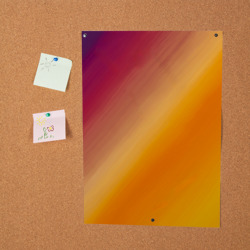 Постер с принтом Абстракция солнечный луч для любого человека, вид спереди №2. Цвет основы: белый