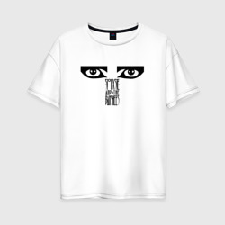 Siouxsie and the Banshees - Eyes  – Женская футболка хлопок Oversize с принтом купить со скидкой в -16%