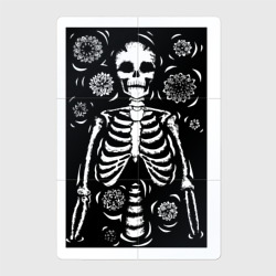 Скелет иллюстрация – Магнитный плакат 2Х3 с принтом купить