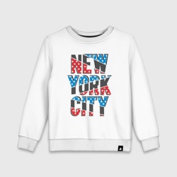 Америка Нью-Йорк – Детский свитшот хлопок с принтом купить со скидкой в -13%