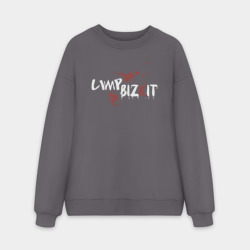Мужской свитшот oversize без начеса хлопок Limp Bizkit style