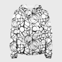 Абстрактный нейрографический узор – Женская куртка 3D с принтом купить со скидкой в -10%