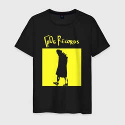 Гроб records rock – Мужская футболка хлопок с принтом купить со скидкой в -20%