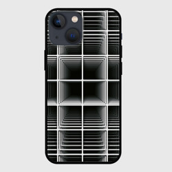 Кубический каркас – Чехол для iPhone 13 mini с принтом купить