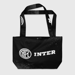 Пляжная сумка 3D Inter sport на темном фоне по-горизонтали