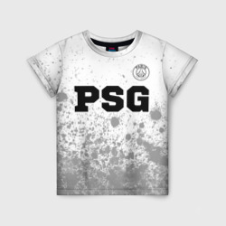 PSG sport на светлом фоне посередине – Детская футболка 3D с принтом купить со скидкой в -33%