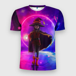 Мужская футболка 3D Slim Konosuba Мэгумин cute