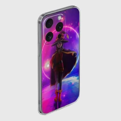 Чехол для iPhone 15 Pro силиконовый с защитой камеры Konosuba Мэгумин cute - фото 2