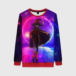 Женский свитшот 3D Konosuba Мэгумин cute