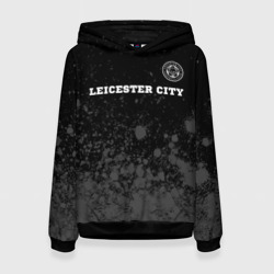 Leicester City sport на темном фоне посередине – Женская толстовка 3D с принтом купить со скидкой в -32%