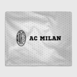 AC Milan sport на светлом фоне по-горизонтали – Плед 3D с принтом купить со скидкой в -14%