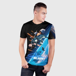 Мужская футболка 3D Slim Ева stellar blade - фото 2
