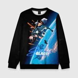Детский свитшот 3D Ева stellar blade