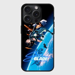 Чехол силиконовый для Apple iPhone 15 Pro матовый Ева stellar blade