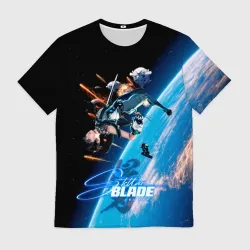 Мужская футболка 3D Ева stellar blade