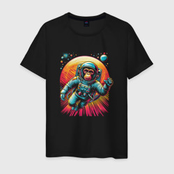 Исследователь космоса – Мужская футболка хлопок с принтом купить со скидкой в -20%