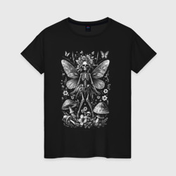 Мистический сад – Женская футболка хлопок с принтом купить со скидкой в -20%