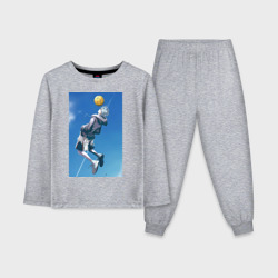 Баскетбол Тэцуя Куроко арт – Детская пижама с лонгсливом хлопок с принтом купить