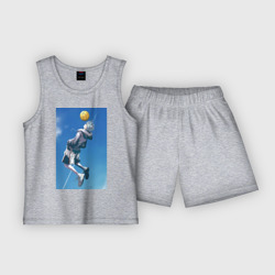 Баскетбол Тэцуя Куроко арт – Детская пижама с шортами хлопок с принтом купить со скидкой в -20%