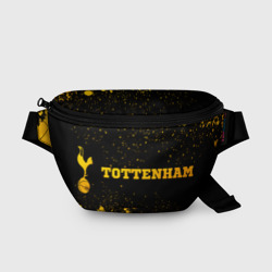 Tottenham - gold gradient по-горизонтали – Поясная сумка 3D с принтом купить