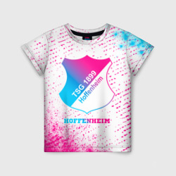 Hoffenheim neon gradient style – Детская футболка 3D с принтом купить со скидкой в -33%