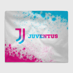 Juventus neon gradient style по-горизонтали – Плед 3D с принтом купить со скидкой в -14%
