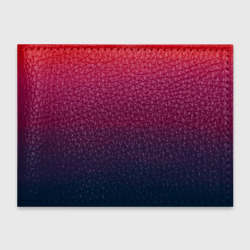 Сумерки градиент от красного к синему  – Обложка для студенческого билета с принтом купить со скидкой в -20%