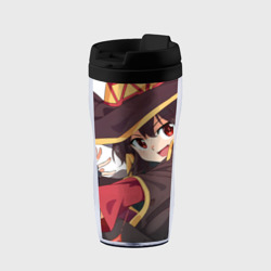 Термокружка-непроливайка Konosuba Мэгумин cute