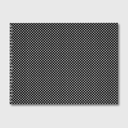 Чёрный в белый маленький квадрат – Альбом для рисования с принтом купить со скидкой в -45%