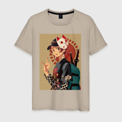 Тандзиро Камадо Арт – Мужская футболка хлопок с принтом купить со скидкой в -20%