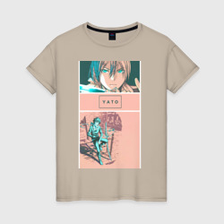 Божество Ято – Женская футболка хлопок с принтом купить со скидкой в -20%