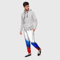 Мужские брюки 3D Триколор красками - фото 2