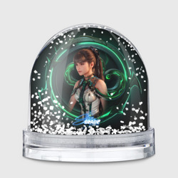 Stellar Blade Eve green – Игрушка Снежный шар с принтом купить со скидкой в -20%