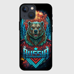 Суровый русский  медведь – Чехол для iPhone 13 mini с принтом купить