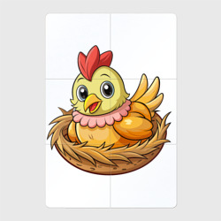 Курица в гнезде – Магнитный плакат 2Х3 с принтом купить