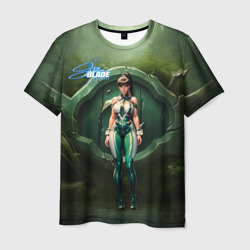 Stellar Blade Eve girl – Мужская футболка 3D с принтом купить со скидкой в -26%