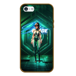 Stellar Blade Eve космический зеленый – Чехол для iPhone 5/5S матовый с принтом купить