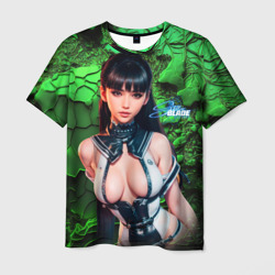 Мужская футболка 3D Stellar Blade Eve открытый костюм
