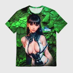Мужская футболка 3D Stellar Blade Eve открытый костюм