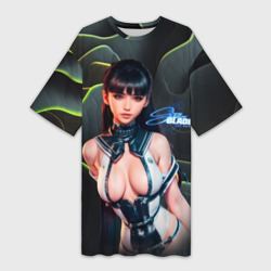 Stellar Blade Eve откровенный наряд – Платье-футболка 3D с принтом купить
