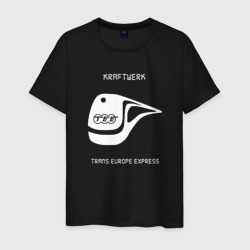 Kraftwerk - Trans europe express – Мужская футболка хлопок с принтом купить со скидкой в -20%
