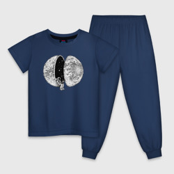 Планета космоса – Детская пижама хлопок с принтом купить со скидкой в -9%