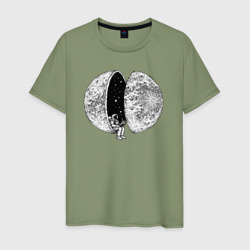 Планета космоса – Мужская футболка хлопок с принтом купить со скидкой в -20%